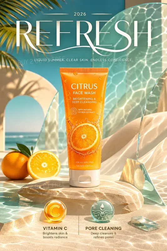 Summer Product Advertising Cards