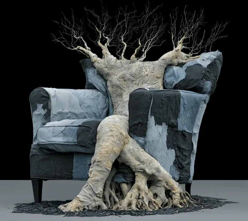 Hyperrealistic Monochrome Surreal Photos