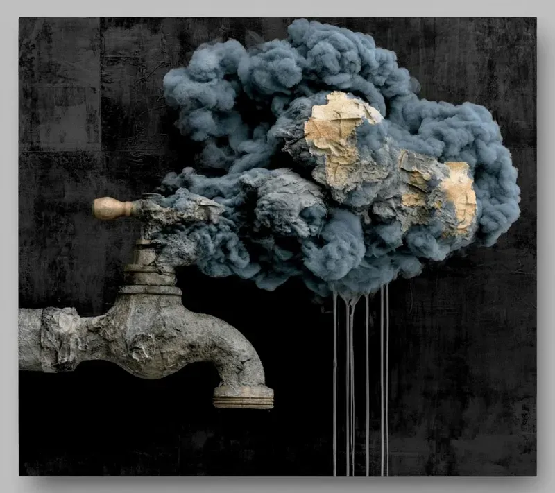 Hyperrealistic Monochrome Surreal Photos
