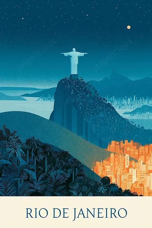 Minimal Retro Travel Posters