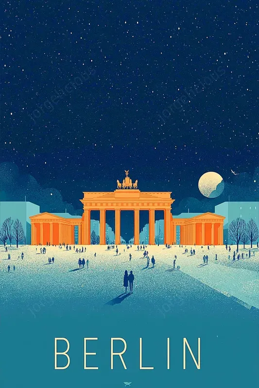 Minimal Retro Travel Posters