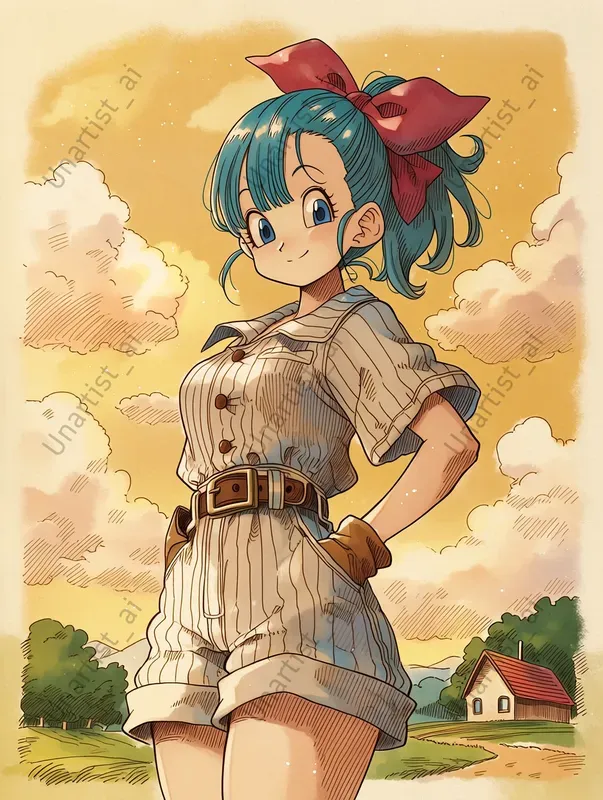Dragon Ball Z Ghibli Inspired