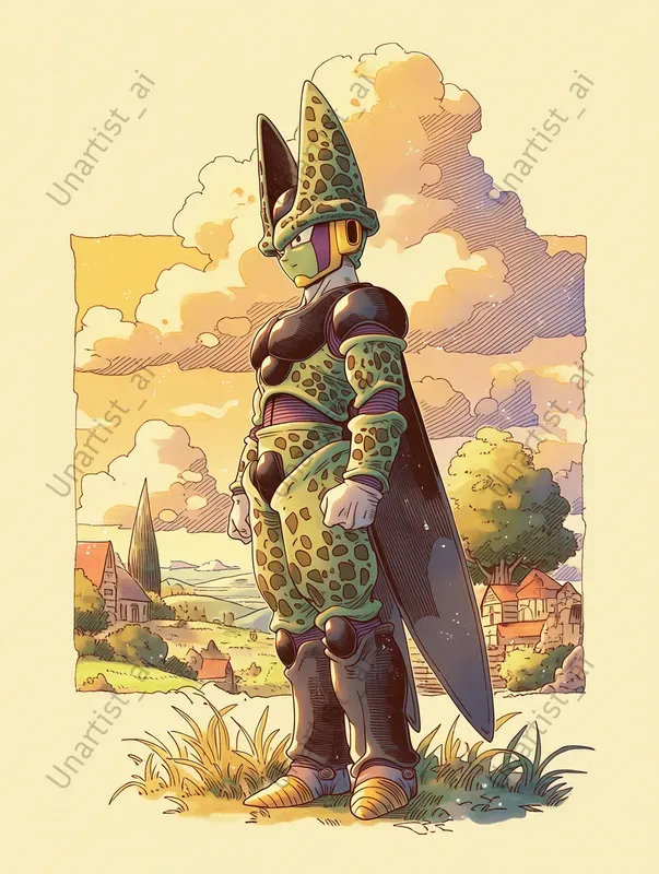 Dragon Ball Z Ghibli Inspired
