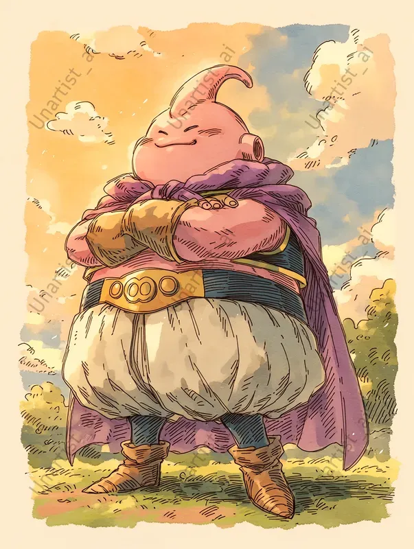 Dragon Ball Z Ghibli Inspired