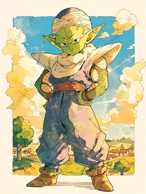 Dragon Ball Z Ghibli Inspired