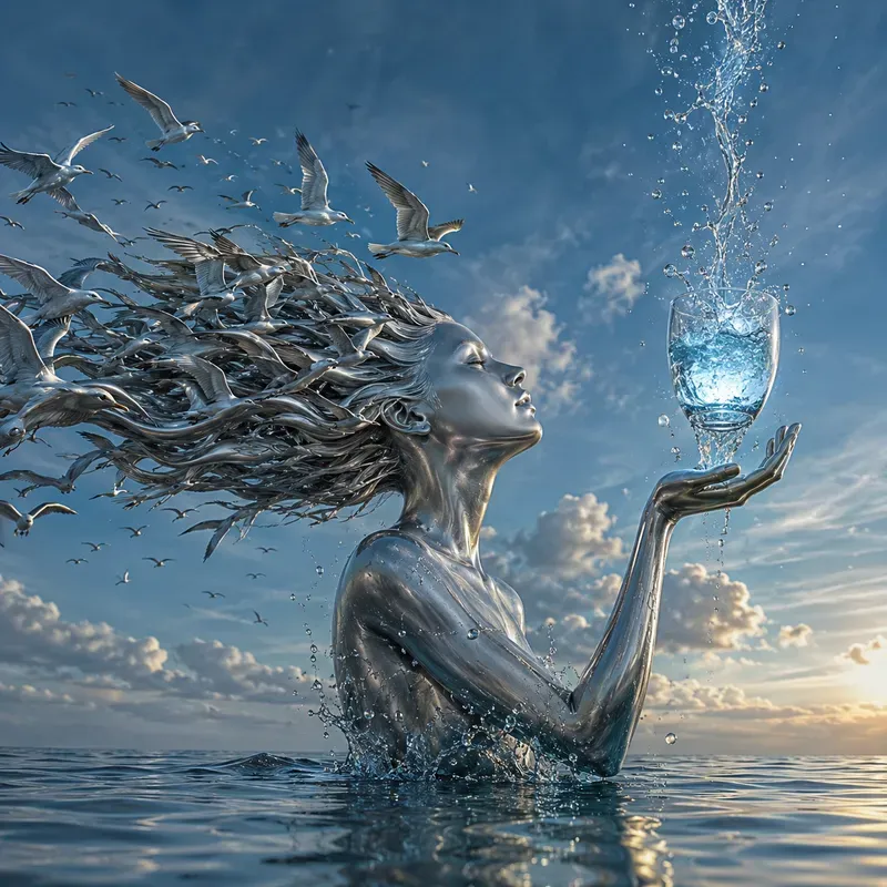 Surreal Human Nature Illusions
