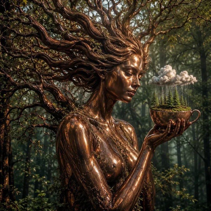 Surreal Human Nature Illusions