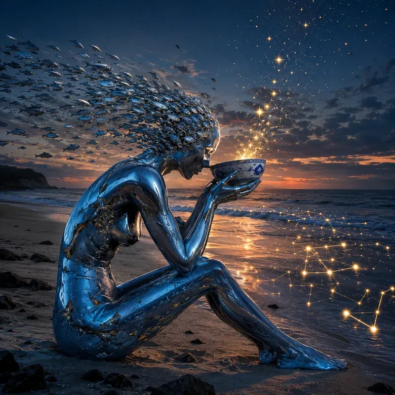 Surreal Human Nature Illusions