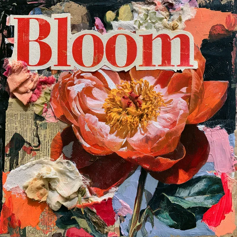 Poetcore Vision Collage Art