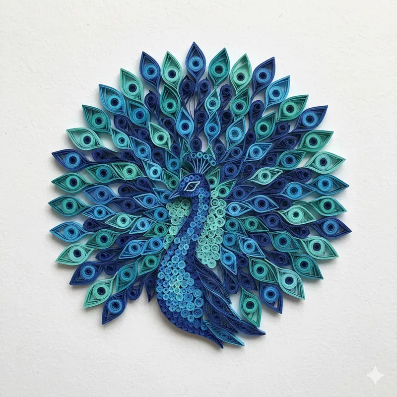 Elegant Paper Quilling Art