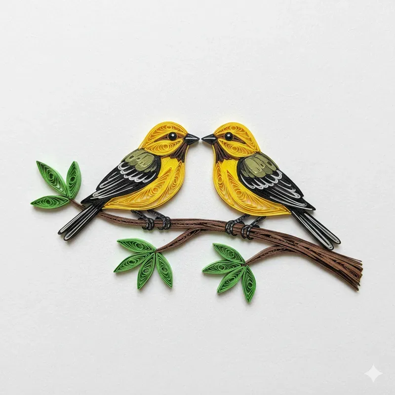 Elegant Paper Quilling Art