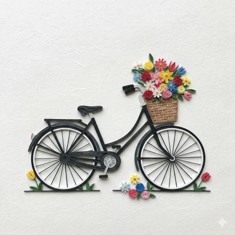 Elegant Paper Quilling Art