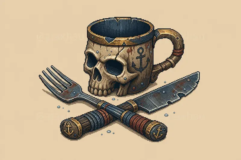 16bit Fantasy Tableware Icons