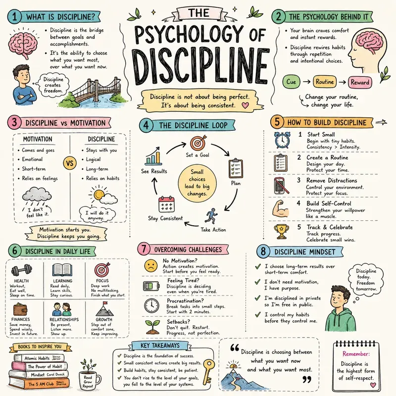 Visual Selfimprovement Infographics