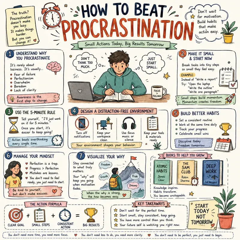 Visual Selfimprovement Infographics