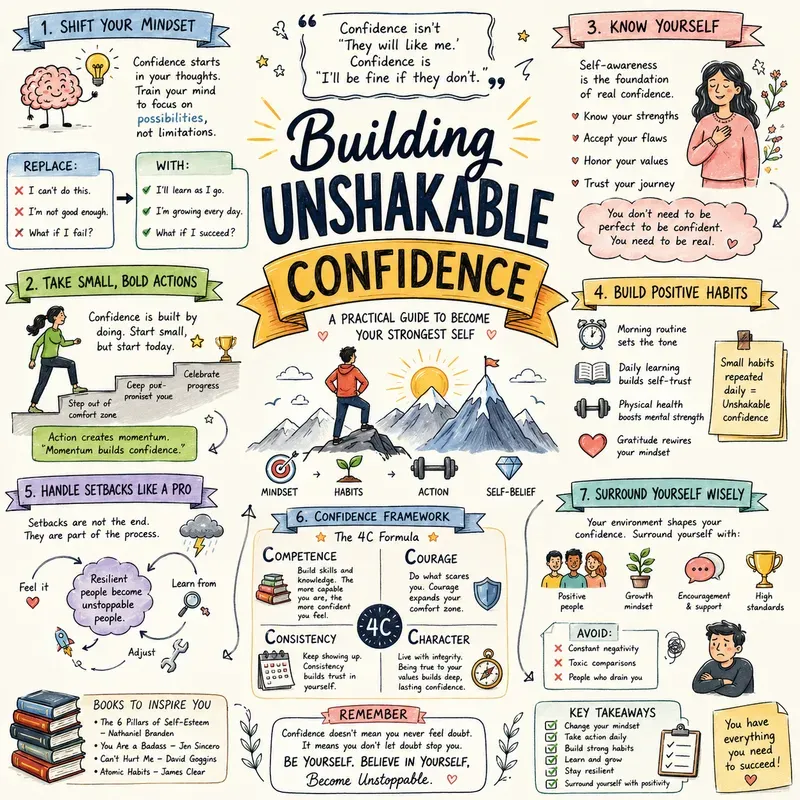 Visual Selfimprovement Infographics