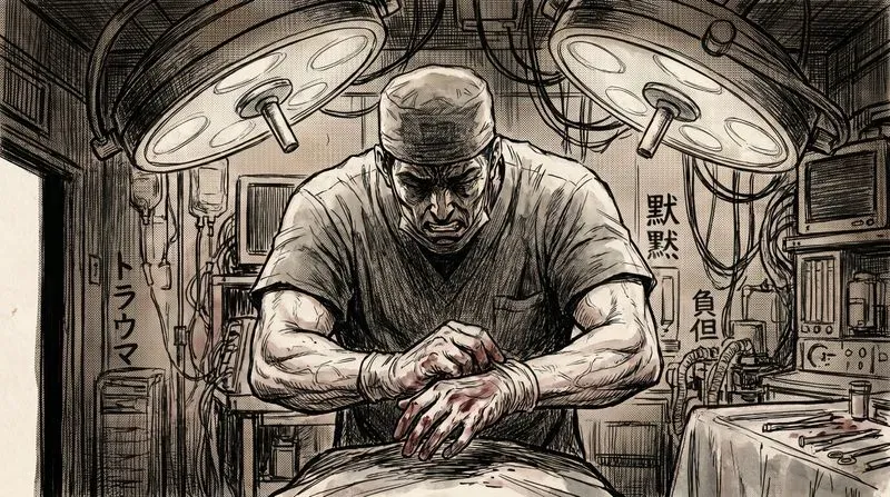 Traditional Analog Manga Illustrations