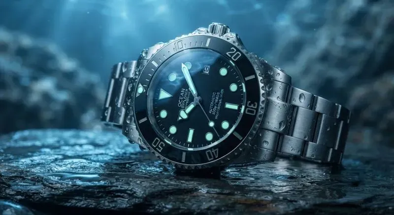 Hyperrealistic Luxury Watch Showcases