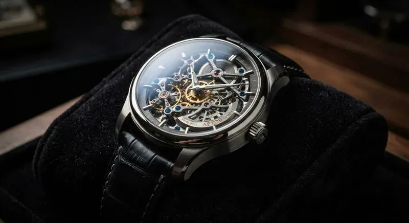Hyperrealistic Luxury Watch Showcases