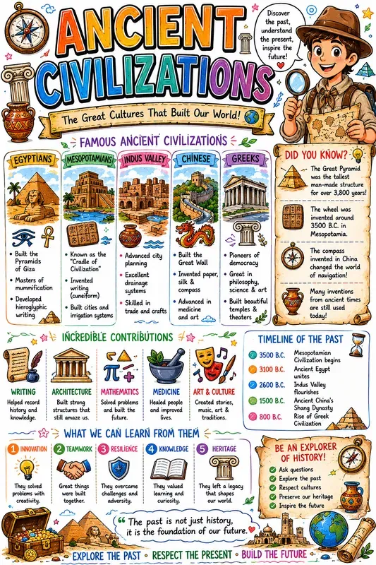 Cute Educational Infographics