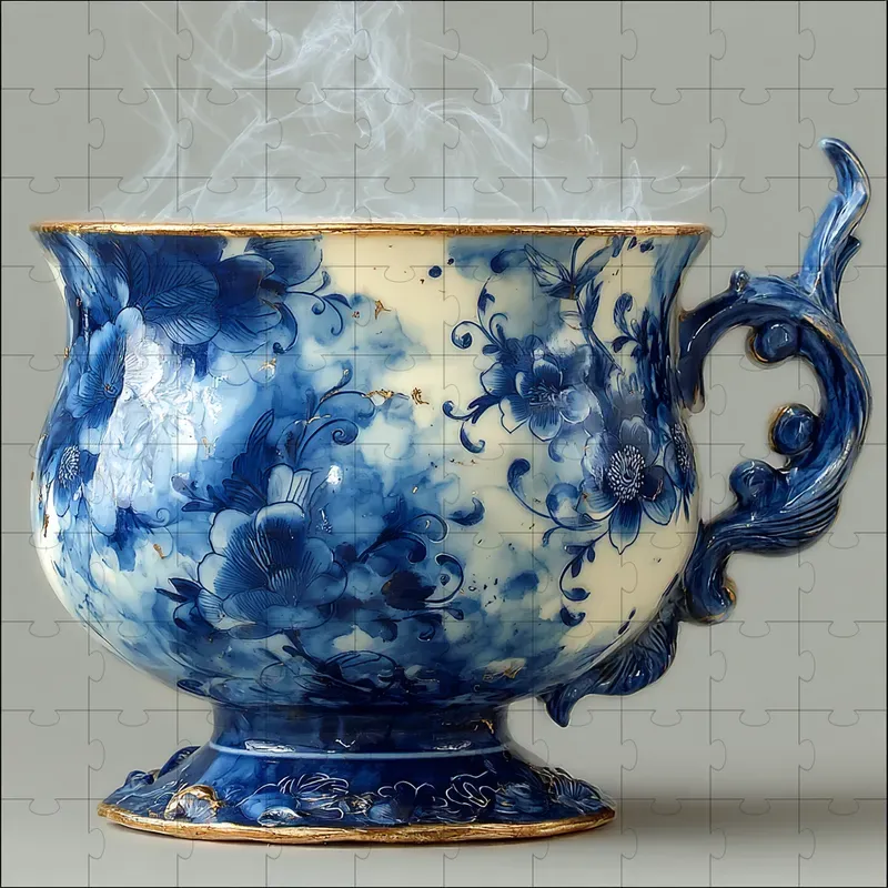 Porcelain Cobalt Chinoiserie Blues
