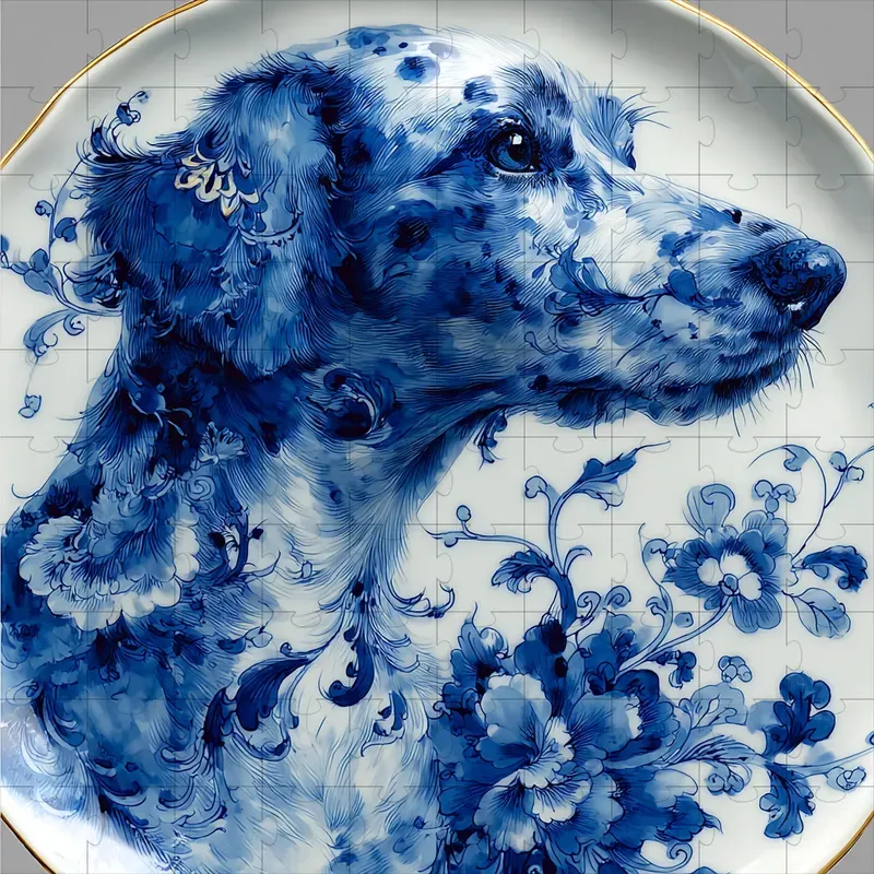Porcelain Cobalt Chinoiserie Blues