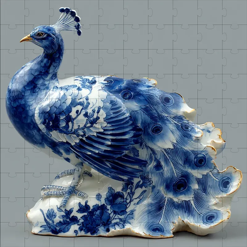 Porcelain Cobalt Chinoiserie Blues