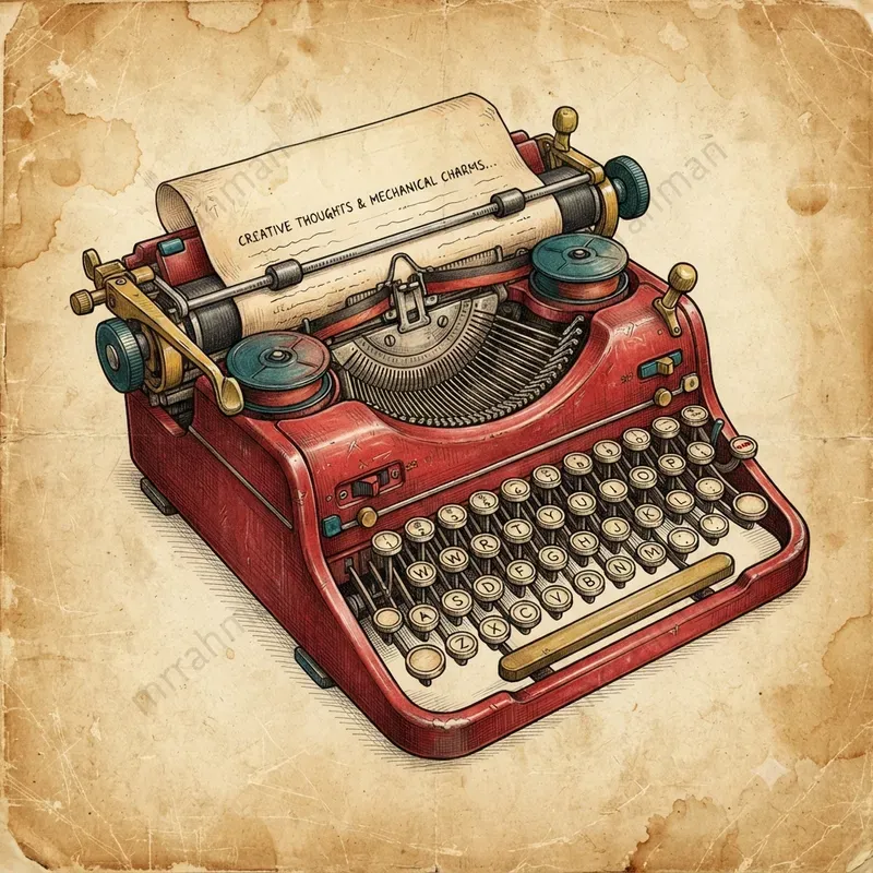 Vintage Mechanical Object Illustrations