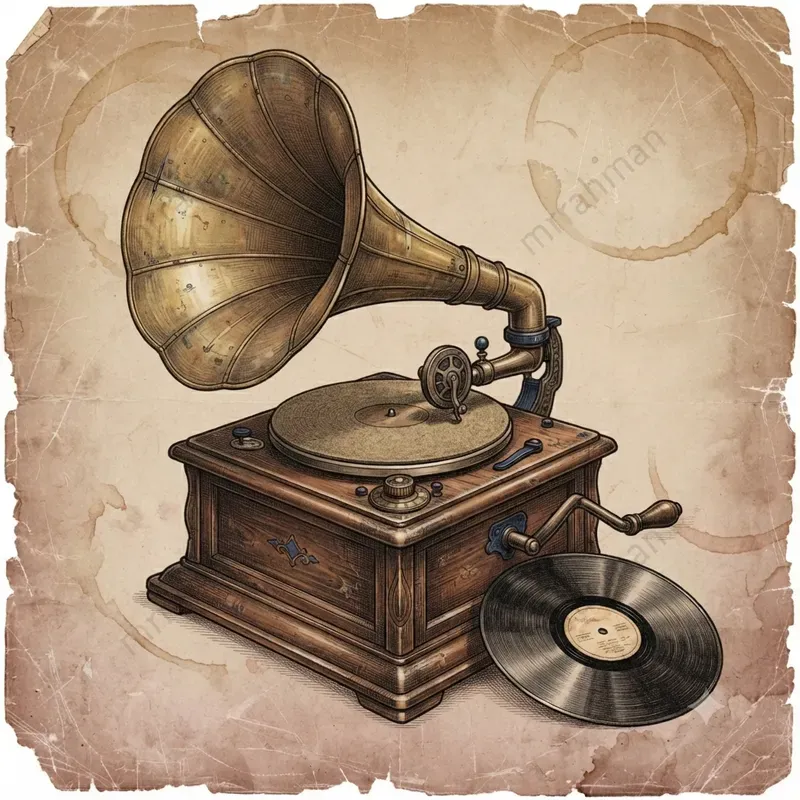 Vintage Mechanical Object Illustrations