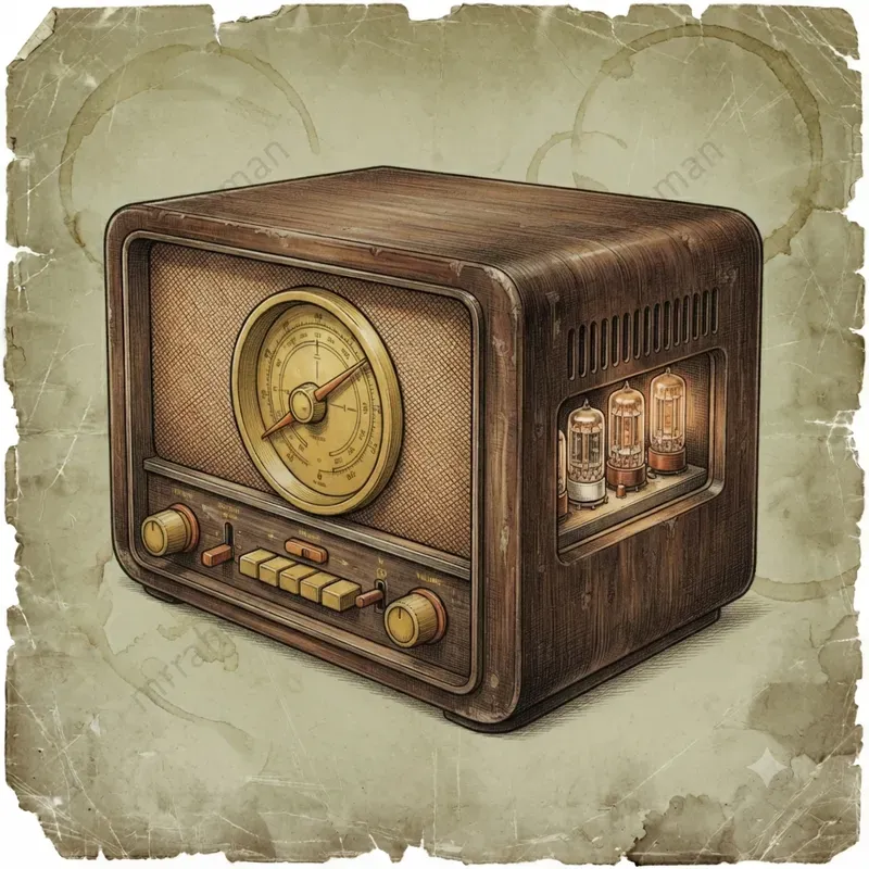 Vintage Mechanical Object Illustrations