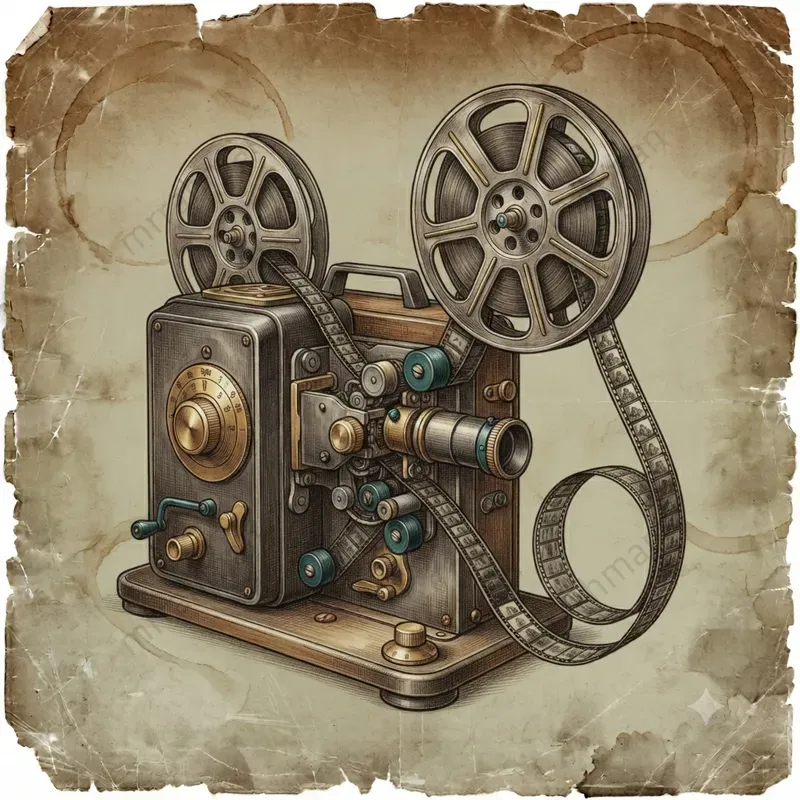 Vintage Mechanical Object Illustrations