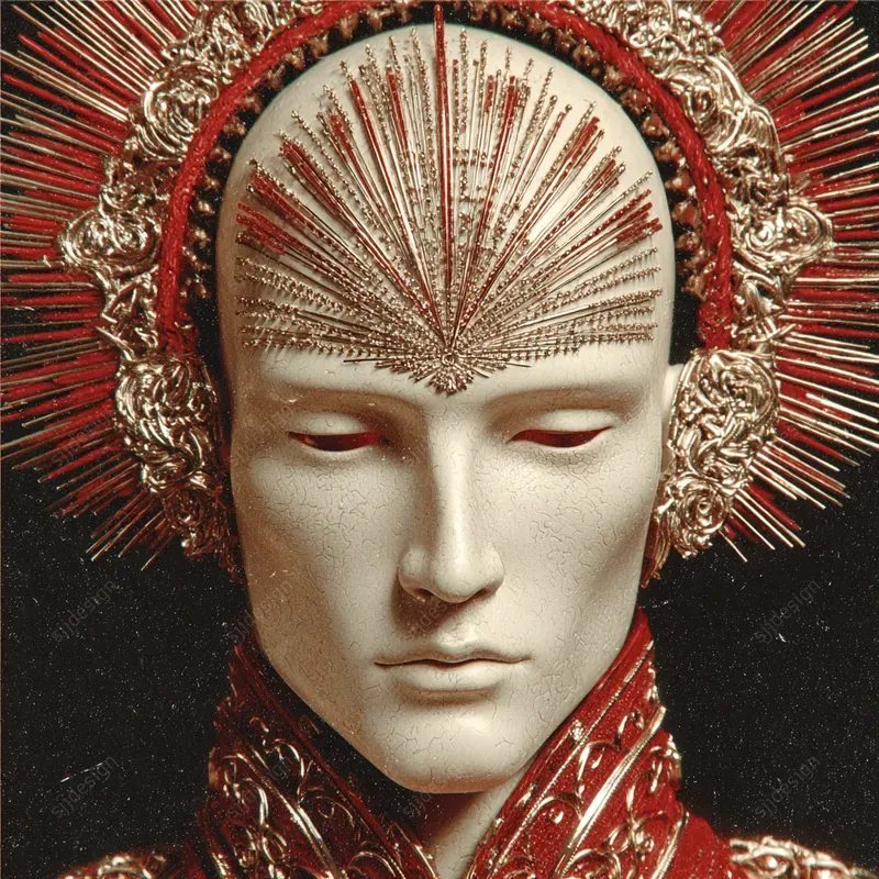 Crimson Sacred Iconography