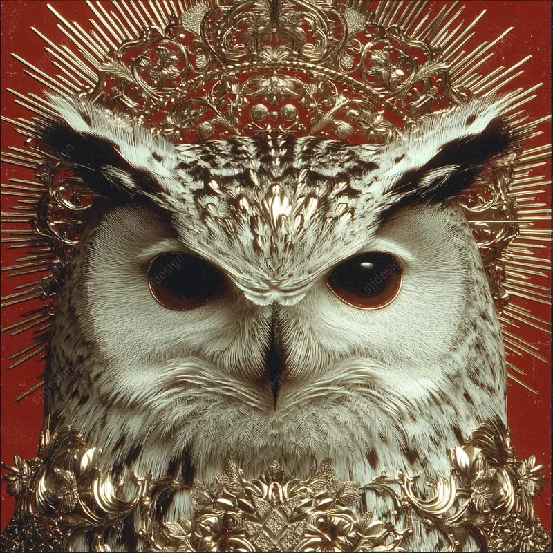 Crimson Sacred Iconography