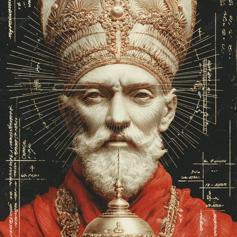 Crimson Sacred Iconography
