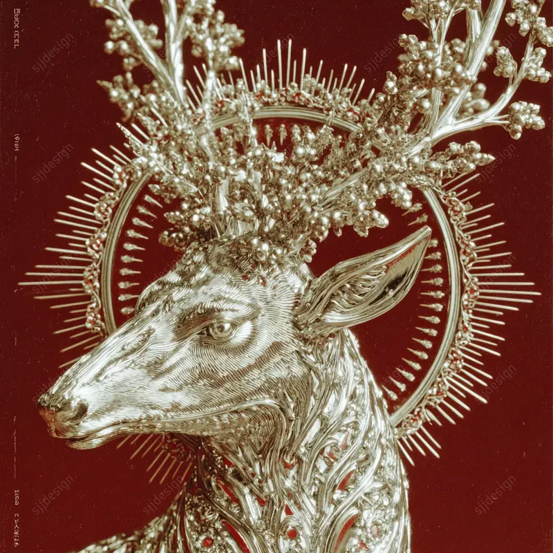 Crimson Sacred Iconography