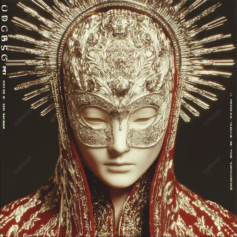 Crimson Sacred Iconography