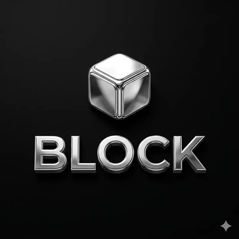 Highly Reflective 3D Silver Chrome Logos