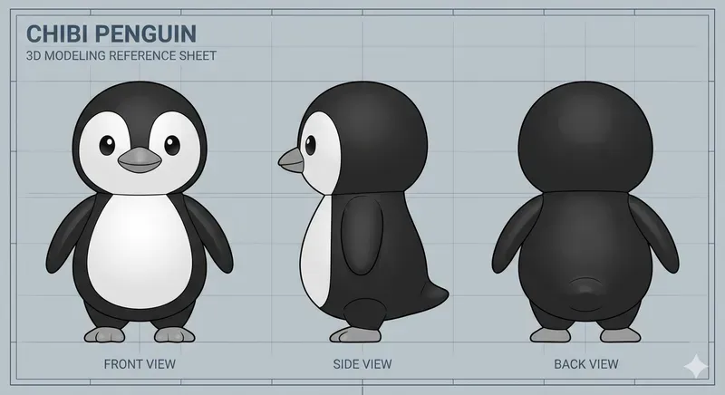 Ultradetailed 3D Character Blueprints