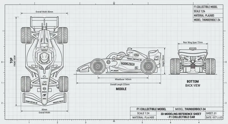 Ultradetailed 3D Character Blueprints