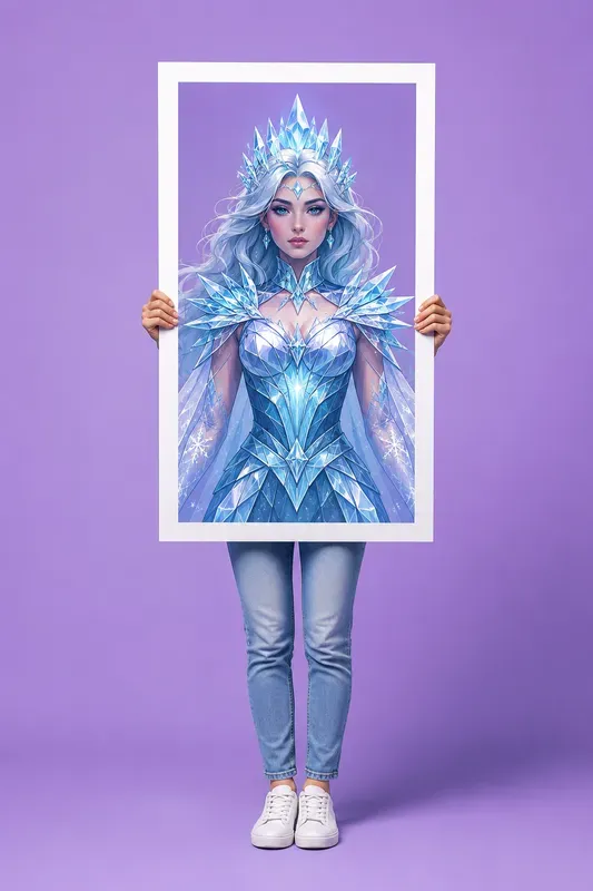 Hero Frame Illusion Posters