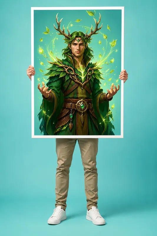 Hero Frame Illusion Posters