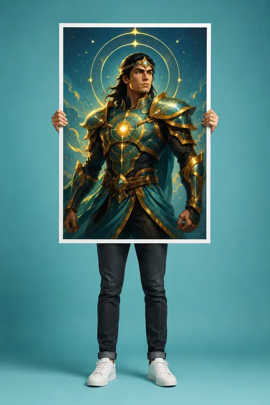 Hero Frame Illusion Posters