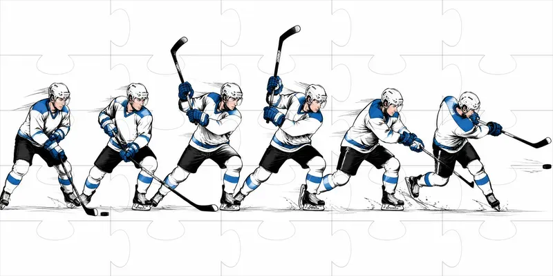 Sequential Motion Strip Action Art