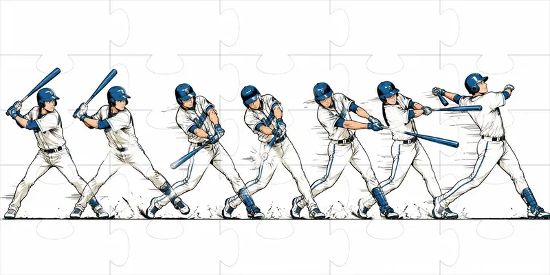 Sequential Motion Strip Action Art