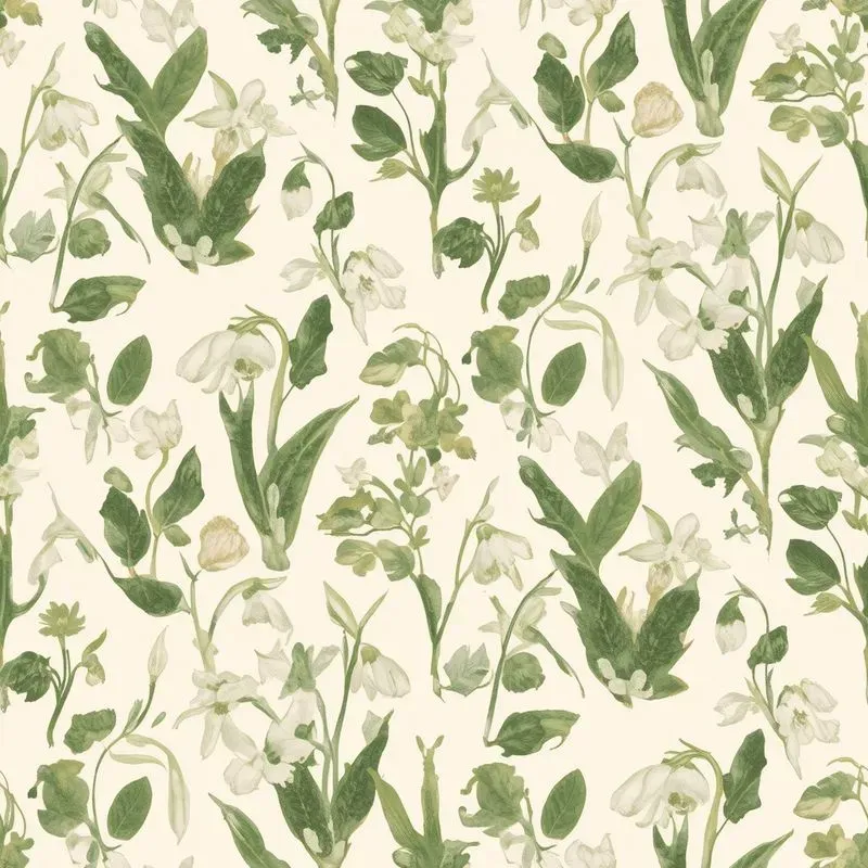Vintage Botanical Seamless Patterns