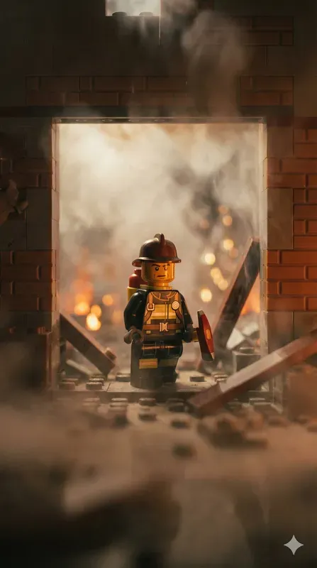 Cinematic Emotional Lego Minifigures