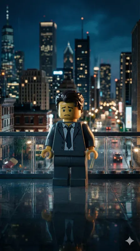 Cinematic Emotional Lego Minifigures