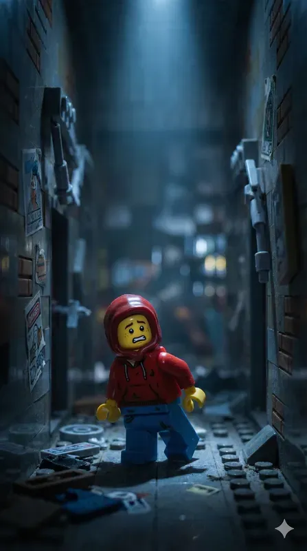 Cinematic Emotional Lego Minifigures