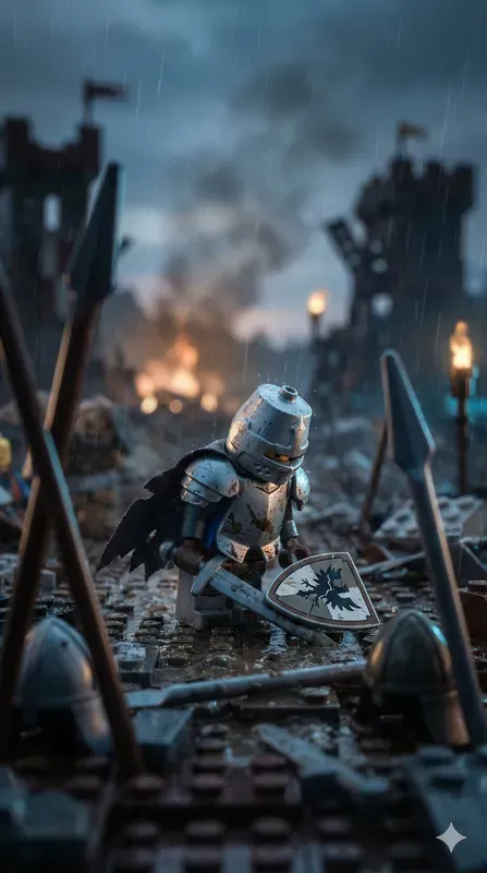 Cinematic Emotional Lego Minifigures