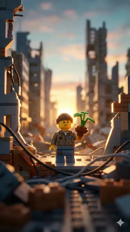 Cinematic Emotional Lego Minifigures